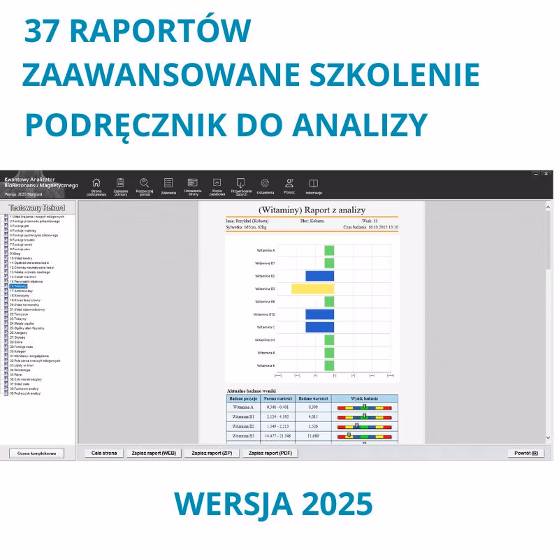 BODY SCAN QUANTUM – WERSJA 2026 + SZKOLENIE + PODRĘCZNIK ANALIZ - obrazek 2